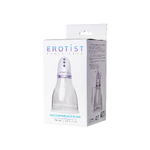 Вакуумная помпа для груди Erotist, ABS пластик, прозрачная, 22 см
