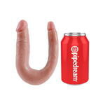 U-Shaped Small Double Trouble Фаллоимитатор реалистик двухголовый
