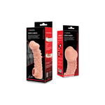 Насадка на фаллос с имитацией пирсинга COCK SLEEVE