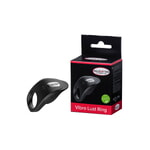 Эрекционное виброкольцо MALESATION Vibro Lust Ring, силикон, черный, 3,5 см